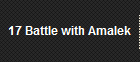 17 Battle with Amalek