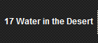 17 Water in the Desert