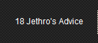 18 Jethro's Advice