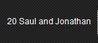 20 Saul and Jonathan