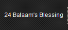 24 Balaam's Blessing