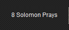 8 Solomon Prays