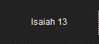 Isaiah 13