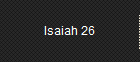 Isaiah 26