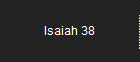 Isaiah 38