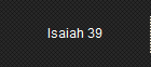 Isaiah 39