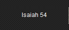 Isaiah 54