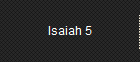 Isaiah 5