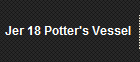 Jer 18 Potter's Vessel 