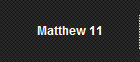 Matthew 11