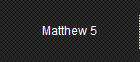 Matthew 5