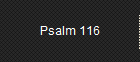 Psalm 116