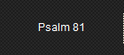 Psalm 81