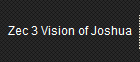 Zec 3 Vision of Joshua